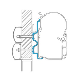 DOMETIC - ADAPTER PW-HYMER CAMP-4PCS