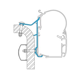 DOMETIC - ADAPTER PW-HYMER VAN B2-4.5M