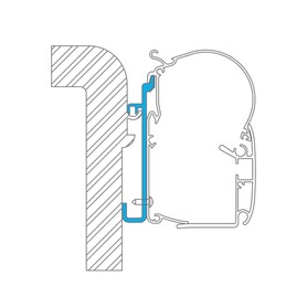 DOMETIC - ADAPTER PW-RAPIDO 7+8+9-3PCS