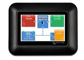 GX Touch 50 adapter for CCGX cut-out - Thumbnail